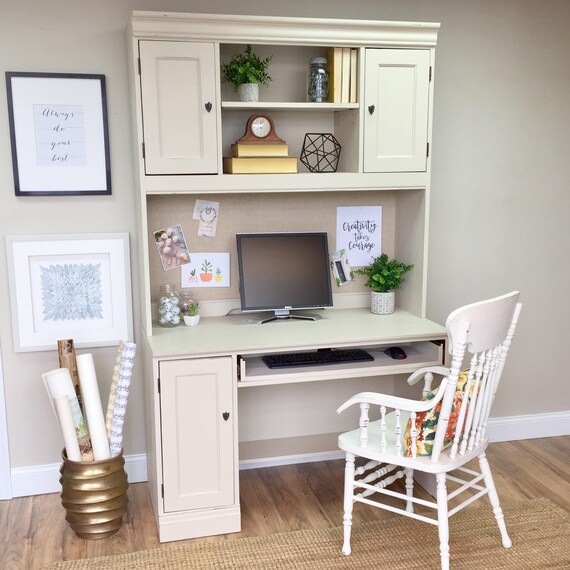 Hutch Desk White Desk with Hutch Home Office Furniture