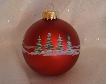 Hand painted Christmas Ball