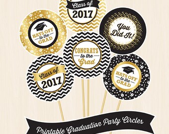Graduation Banner PRINTABLE Congratulations/Congrats by HappyThat