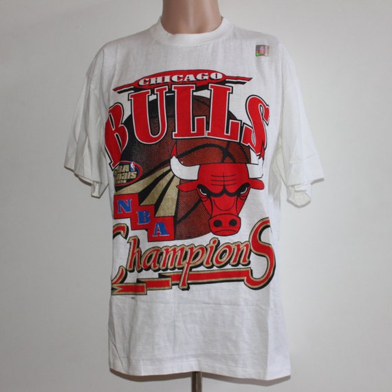 Vintage Chicago Bulls 1996 NBA Champions T-Shirt L