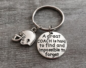 A great coach is hard to find and impossible to forget, Number 1 Coach Gift, Football Coach, Gift for Coach, Football Helmet, Gifts