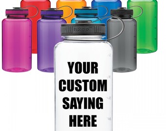 customer design water bottle // custom water bottle // water bottle // personalized bottle / personalized water // sports bottle // BPA free