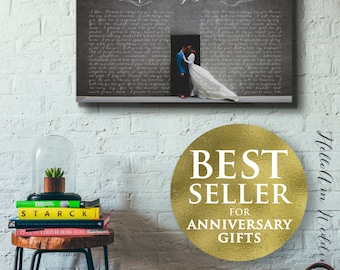 1st anniversary gift , Wedding Vow Art, 5th Anniversary Gift, Framed Wedding Vows, Wedding Vow Keepsake, Anniversary Gift, Gift for Groom