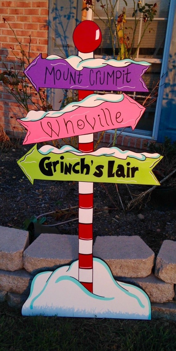 whoville yard art