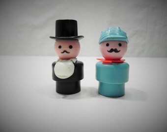 Fisher Price Little People Circus Train Engineer and Ringmaster - #991