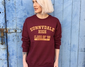 Sunnydale High Varsity Style Sweatshirt | Buffy the Vampire Slayer