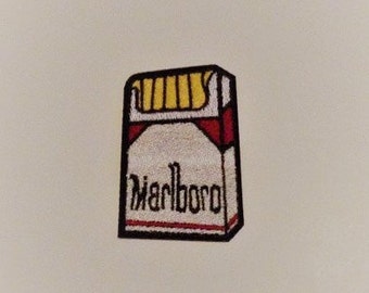 Marlboro Cigarettes Iron on Patch