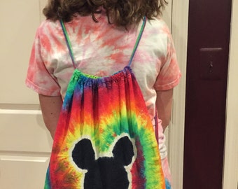 tie dye mickey mouse hoodie