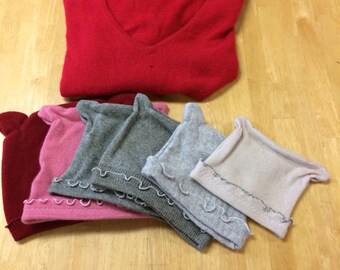 Destash Cashmere Sweater, Red cashmere sweater, pure cashmere, bulk cashmere, wool supply, upcycle cashmere, bulk wool supply