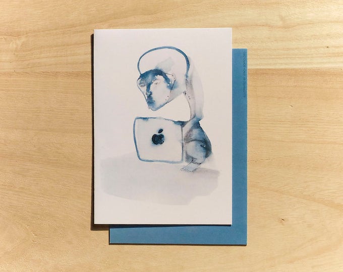 Illustrated Card - Mac User