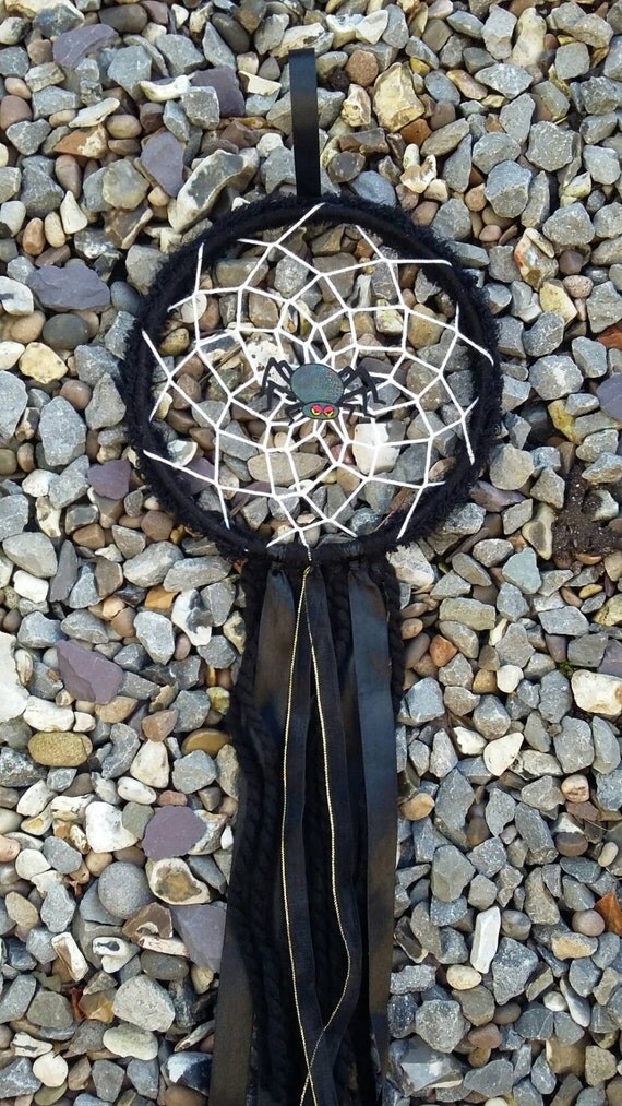 Spider web dream catcher