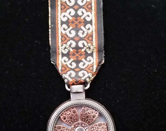 Steampunk Cosplay Jewelry, Steampunk Medals of Honor, Steampunk Medals, Steampunk Brooches, Handmade Cosplay Jewelry OOAK, Epsteam