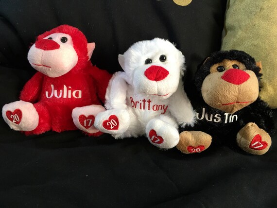 valentine stuffed animals that sing