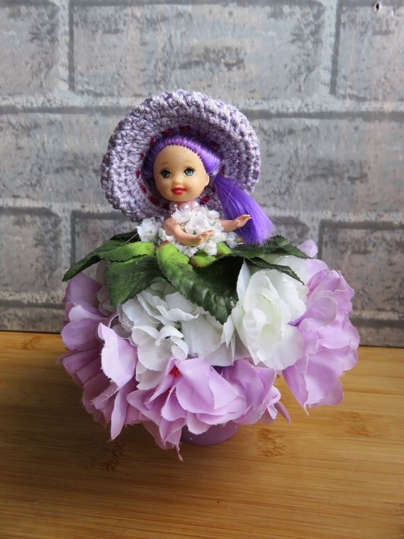  Flower  Dressed Doll  Clay Pot  Doll  Clay Pot  Flower  Dressed