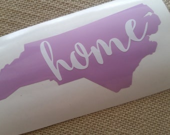 North Carolina Decal | NC Car Decal | NC Decal | North Carolina Car Decal | Carolina Pride | North Carolina Home Decal