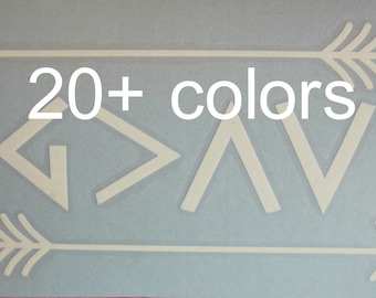 God Is Greater Than The Highs and Lows Vinyl Decal / Sticker *Available in 20+ Colors* | arrows |