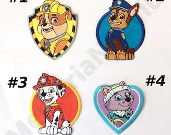 Paw Patrol embroidered patch original