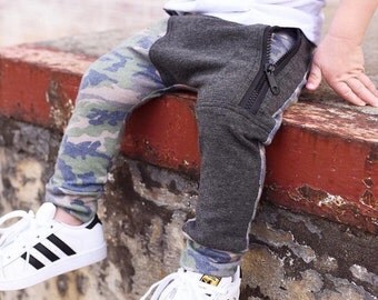 Trendy boy clothes /Hipster baby boy clothes / Camo toddler boy leggings / Trendy baby boy /Hipster toddler boy clothes /Hipster boy clothes