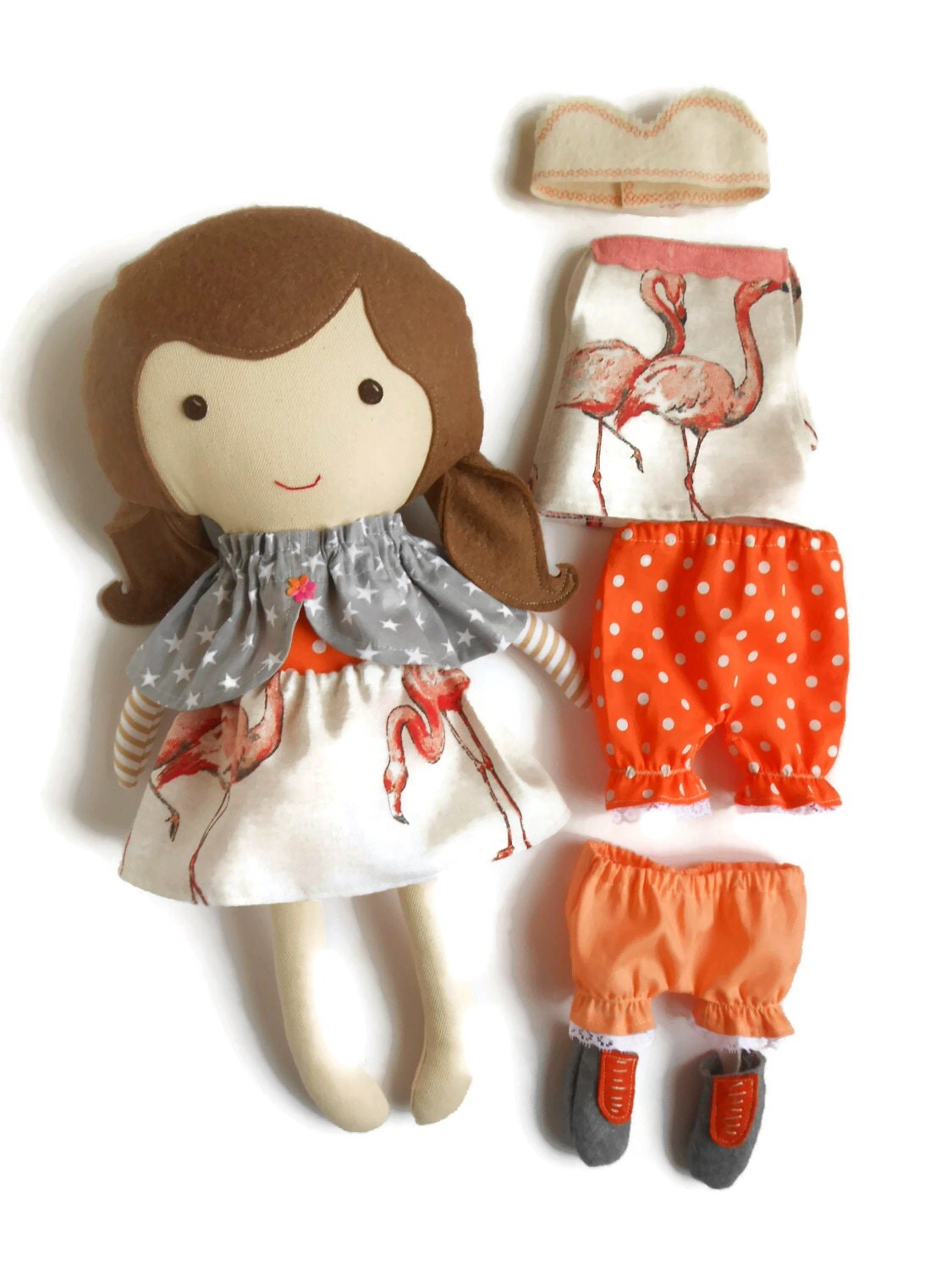 porcelain doll with cloth body