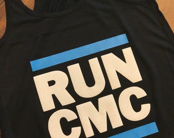 Carolina Panthers tank ~ Christian McCaffrey is gonna be a Panther ~ RUN CMC