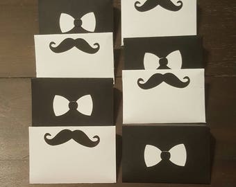 Mustache and Bow Tie