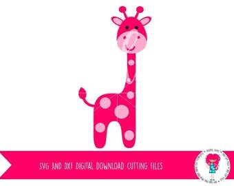 Giraffe SVG / DXF Cutting files for Cricut Explore / Silhouette Cameo, Digital Download, Commercial Use OK