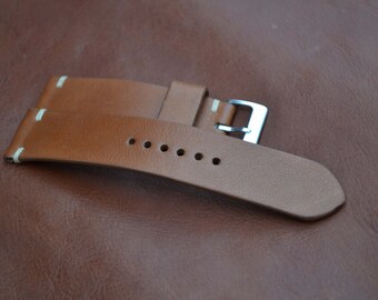 22/20 handmade Calf Leather watch strap custom made by NeptuneStraps