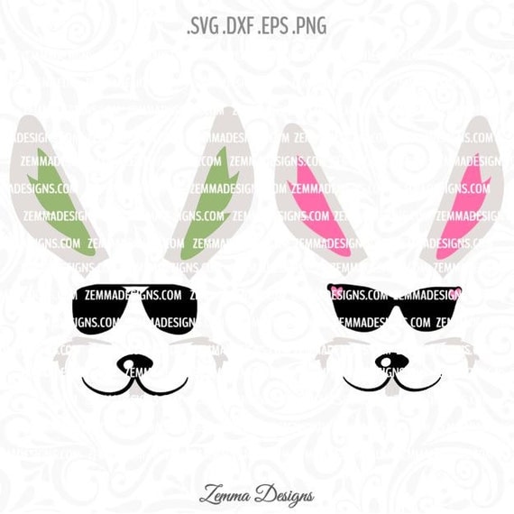 Download Items similar to bunny face svg, Easter svg, rabbit face ...