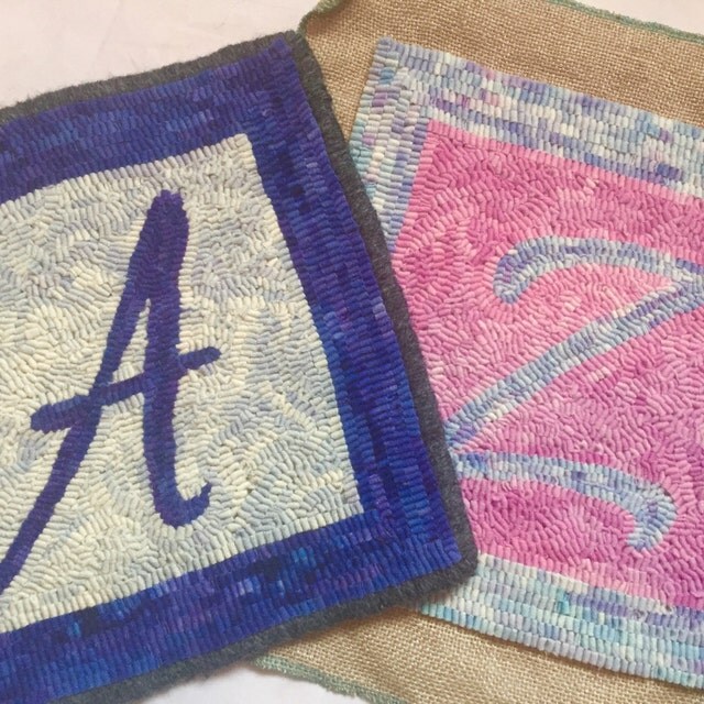 and unique rug hooking kits wool and by LoopyWoolSupply