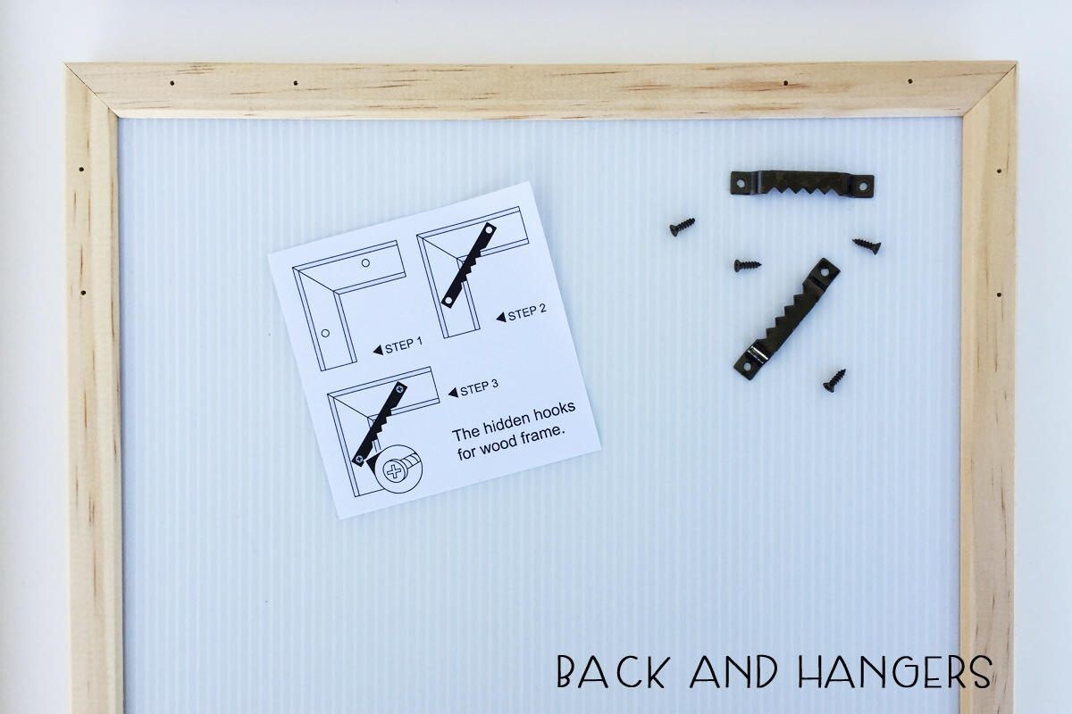 Extra Large Black Felt Letter Board 24 x 18 with