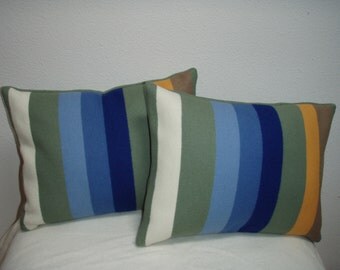 Rocky Mt. National Park Pillow Shams made of Pendleton® Wool blanket fabric 12” x 16”