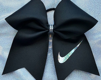 Holographic Nike Cheer Bow / Softball Bow! Many colors!