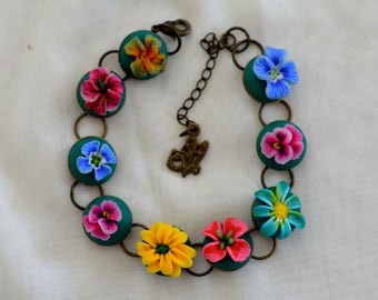Women braclet,spring,flowers,braclet,summer