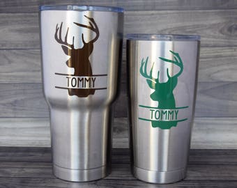 Yeti Decal | Yeti Tumbler Decal | Yeti Deer Decal | Yeti Hunting Decal | Yeti Decal for Men | Yeti Cup Decal | Deer Decal