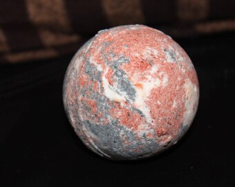 Dragon's Blood Bath Bomb/Fizzy, Black Red Orange Bath Bomb