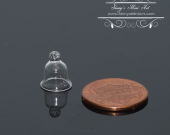 1:12 Dollhouse Miniature Glass Bell/ Cloche- Small BD HB311