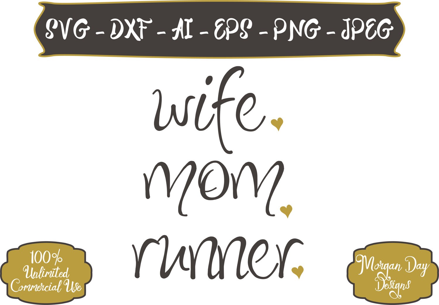 Download Wife Mom Runner SVG Mom Life SVG Wife SVG Runner svg