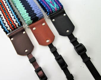 NEW! Leather Camera Strap Kit for a 1.5" Camera Strap, Replacement Camera Strap Ends