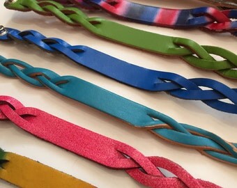 Personalized Leather Bracelets Name, Date, Message,Phrase Free Hand Engraving