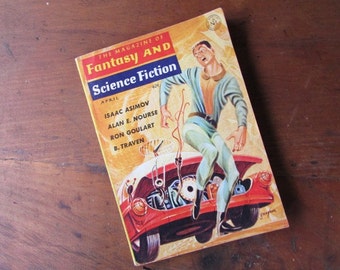 Science Fiction Magazine The Magazine of Fantasy and Science Fiction April 1964