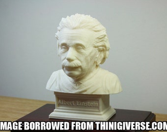 Einstein Bust [3D Printed]
