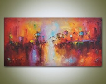 Abstract Canvas Wall Art abstract canvas art | etsy Abstract Canvas Wall Art abstract canvas art | etsy