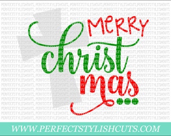 Christmas SVG Files - Nativity Svg, Merry Christmas Svg, Christ Mas SVG, Svg Files For Cameo, Christmas SVG,
