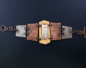 Lavender Panel Bracelet