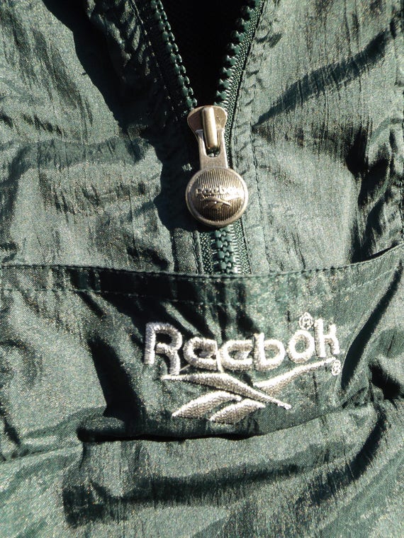 veste reebok vintage argent