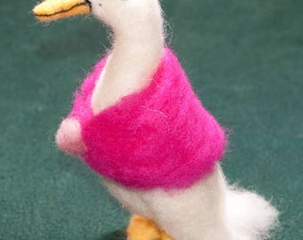 Jemima Puddleduck - Needle Felted, One Of A Kind, Hand Made