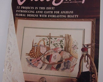 For The Love Of Cross Stitch Magazine Premier Issue 1988 Leisure Arts