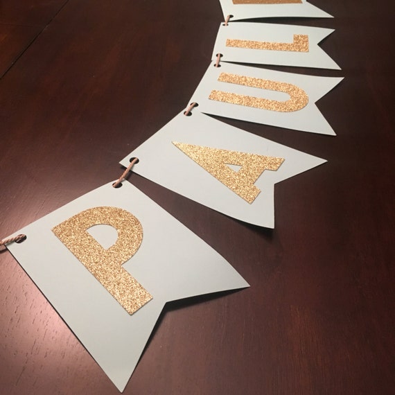 Personalized Party Banner