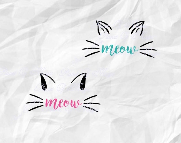 Free Free 198 Cat Whiskers Cat Face Svg Free SVG PNG EPS DXF File