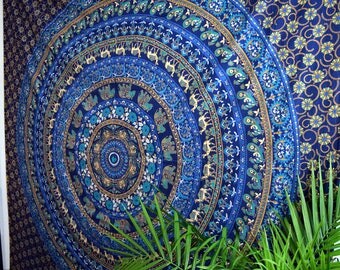 Tapestries / Tapestry / Wall Tapestries / Wall Tapestry / Boho Decor / Bohemian Decor / Wall Tapestry Art / Mandala Tapestry / Queen Size